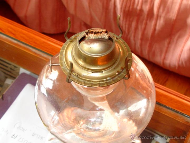 Antig&uuml;edades: ANTIGUO QUINQUE DE CRISTAL - Foto 3