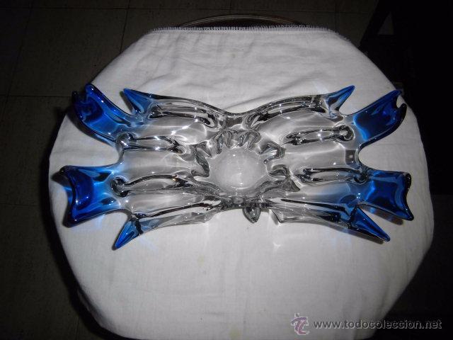 Antig&uuml;edades: BONITO CENTRO DE CRISTAL DE MURANO - Foto 2