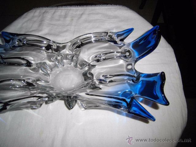 Antig&uuml;edades: BONITO CENTRO DE CRISTAL DE MURANO - Foto 3