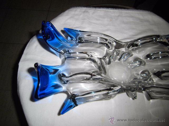 Antig&uuml;edades: BONITO CENTRO DE CRISTAL DE MURANO - Foto 4