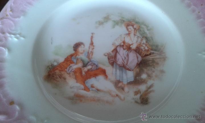 Antig&uuml;edades: BONITO Y ANTIGUO PLATO DE 22,5 CM. - Foto 2