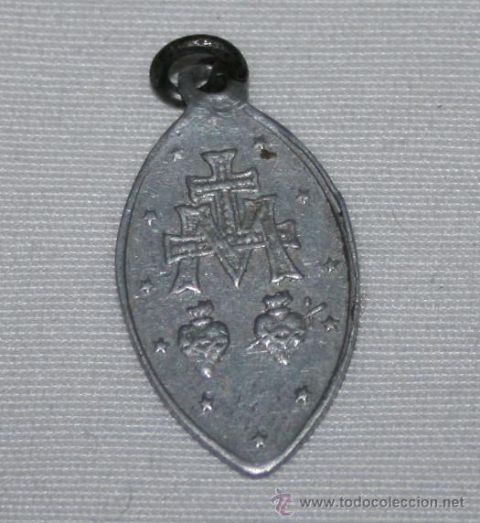 Antig&uuml;edades: MEDALLA ANTIGUA DE ALUMINIO, INMACULADA - Foto 2