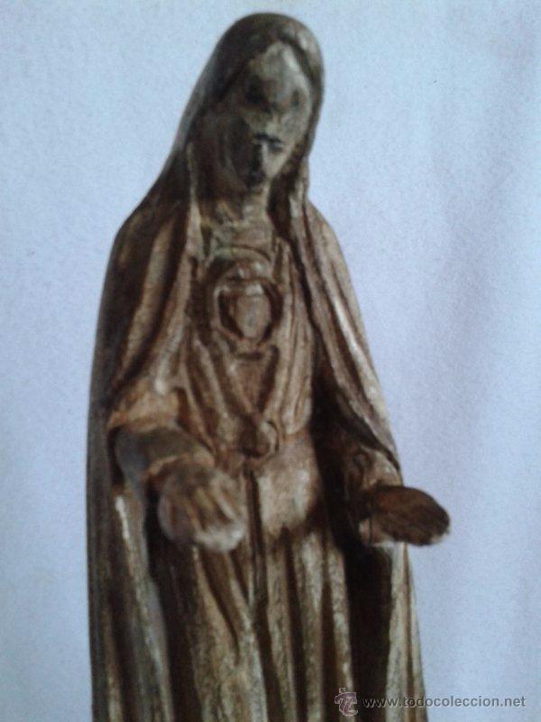 Antig&uuml;edades: TALLA. VIRGEN DE FATIMA - Foto 2