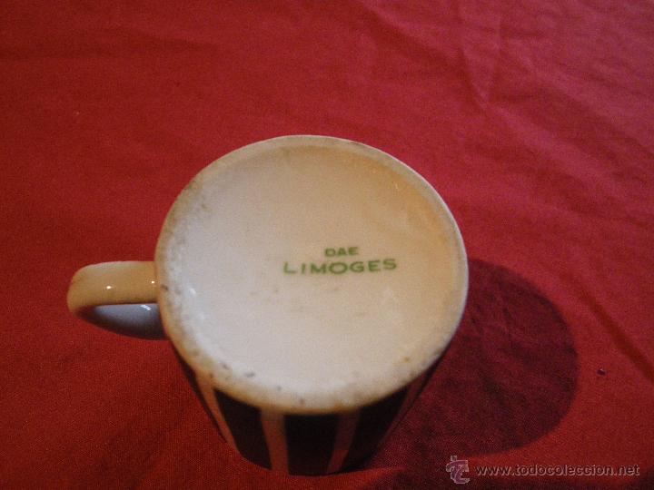 Antig&uuml;edades: TAZA DE LIMOGES DAE - Foto 2