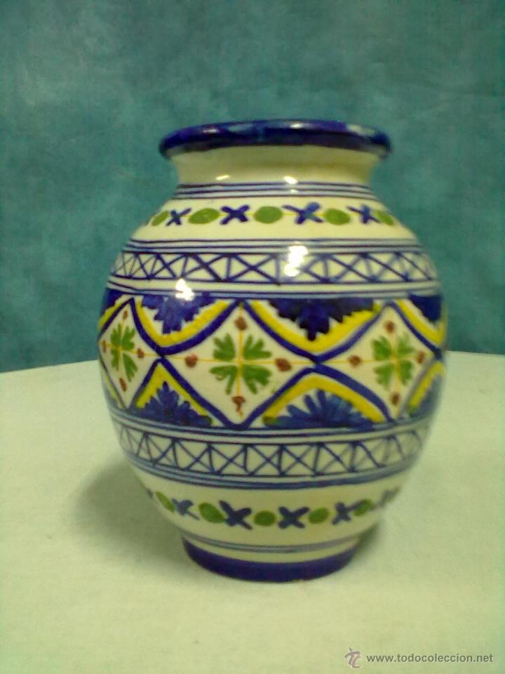 Antig&uuml;edades: JARRON CERAMICA TALAVERA - Foto 1