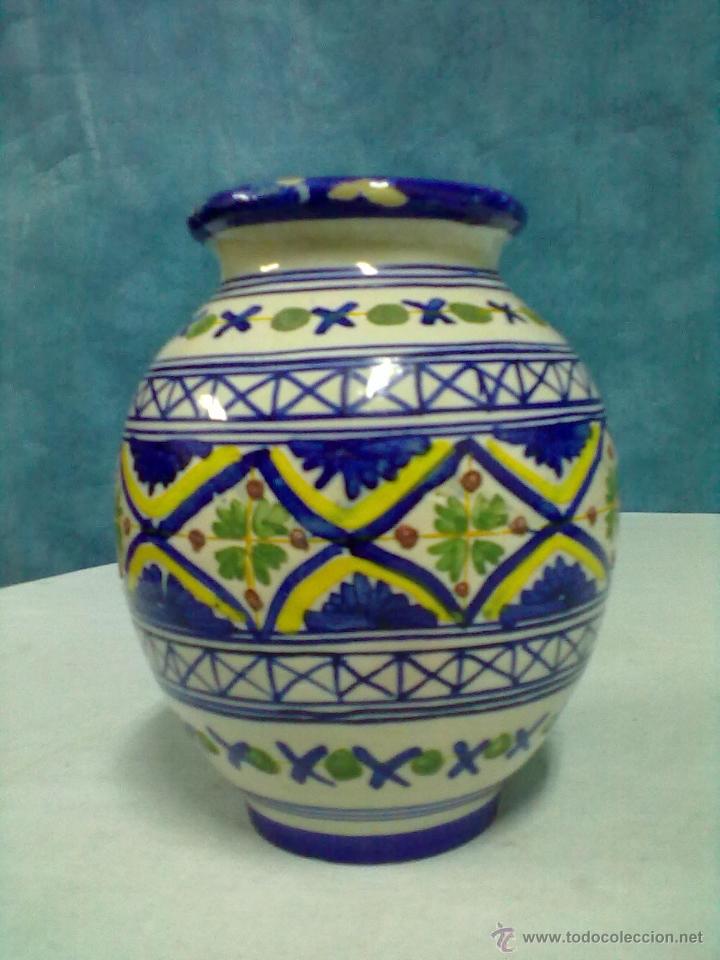 Antig&uuml;edades: JARRON CERAMICA TALAVERA - Foto 2