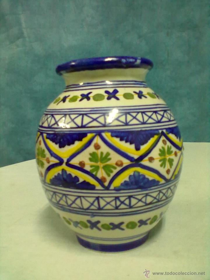 Antig&uuml;edades: JARRON CERAMICA TALAVERA - Foto 3