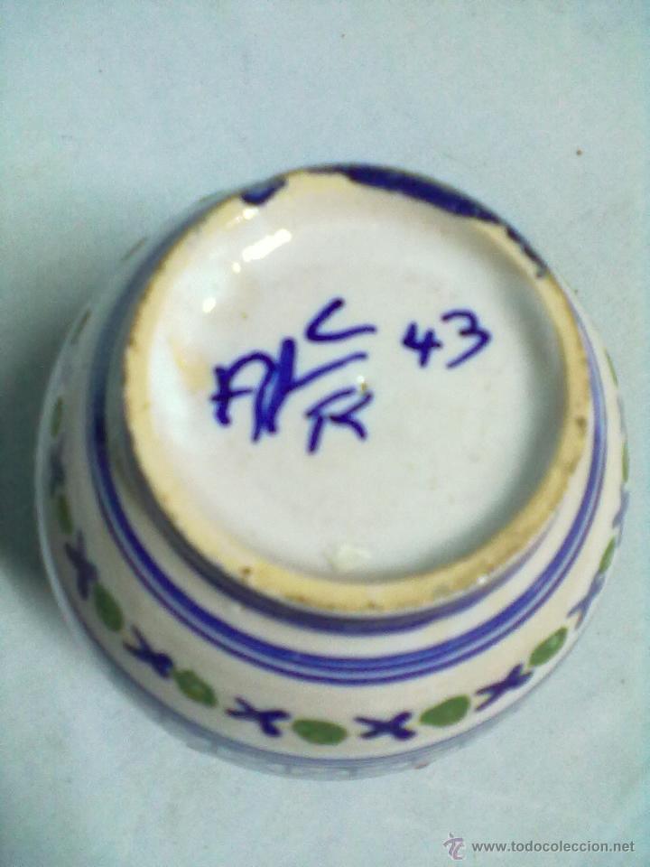 Antig&uuml;edades: JARRON CERAMICA TALAVERA - Foto 5