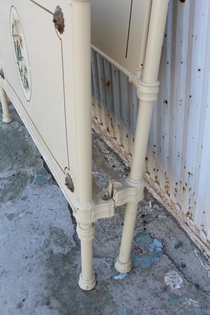 Antig&uuml;edades: CAMA DE HIERRO - Foto 4