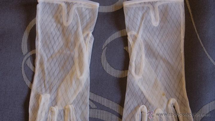 Antig&uuml;edades: Antiguos guantes de Primera Comuni&oacute;n - Foto 2