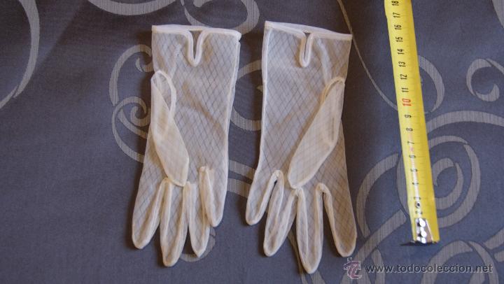 Antig&uuml;edades: Antiguos guantes de Primera Comuni&oacute;n - Foto 3