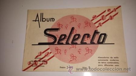 Antig&uuml;edades: ALBUM SELECTO - Foto 1