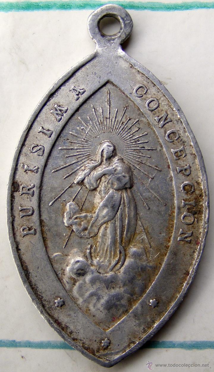 Antig&uuml;edades: MEDALLA DE ALUMINIO - PURISIMA CONCEPCI&Oacute;N - Foto 1