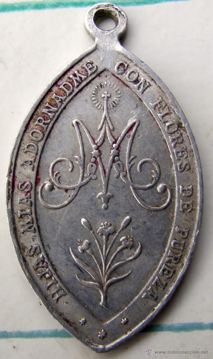 Antig&uuml;edades: MEDALLA DE ALUMINIO - PURISIMA CONCEPCI&Oacute;N - Foto 2