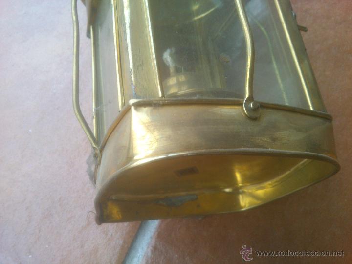Antig&uuml;edades: ARTESANAL FAROL HOJALATA - Foto 4