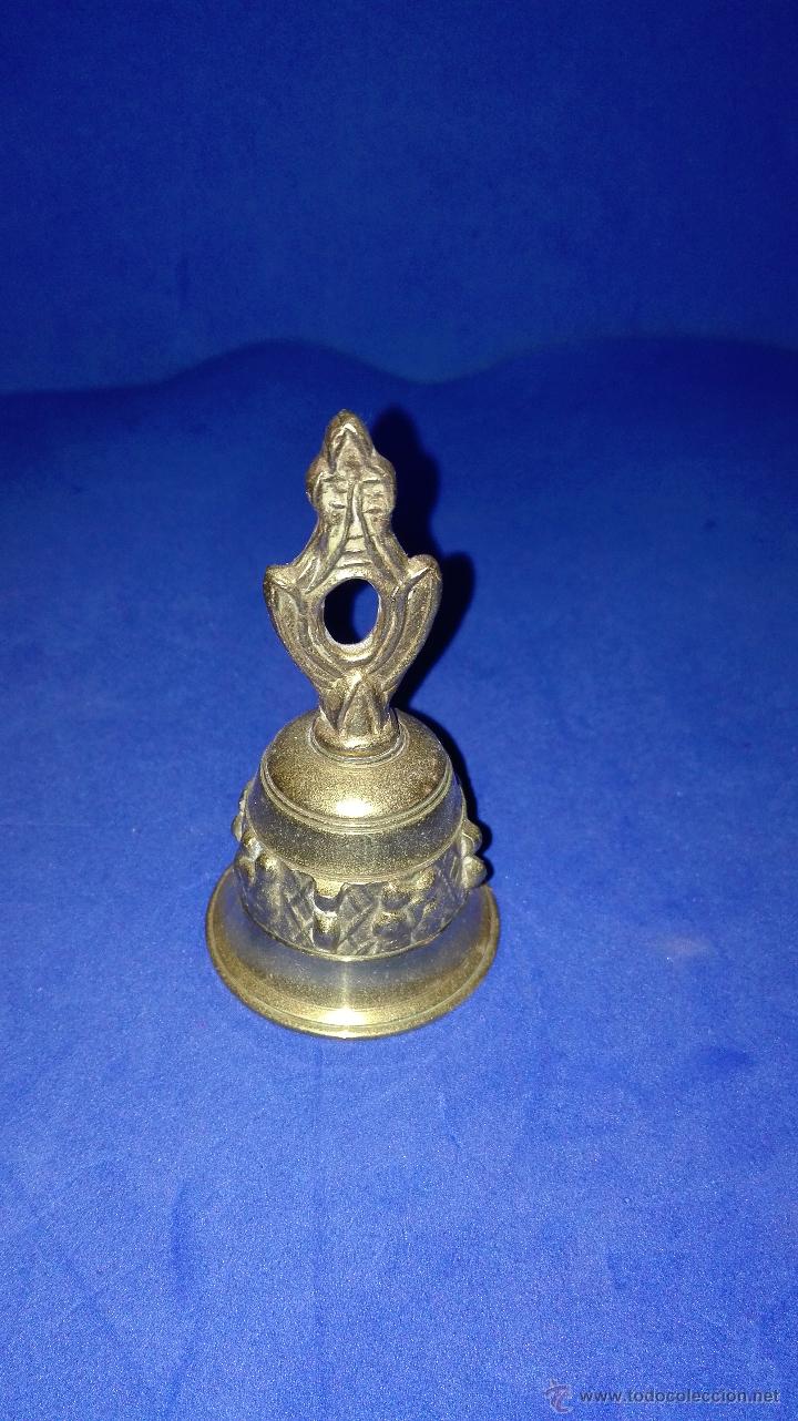 Antig&uuml;edades: CAMPANA DE METAL - 7 CM. - Foto 2
