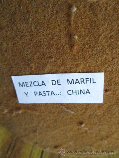 Antig&uuml;edades: PAREJA CHINOS de pasta - Foto 5