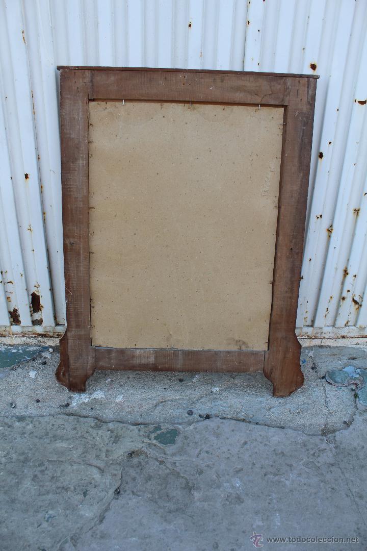 Antig&uuml;edades: ESPEJO MODERNISTA SIN CRISTAL - Foto 2