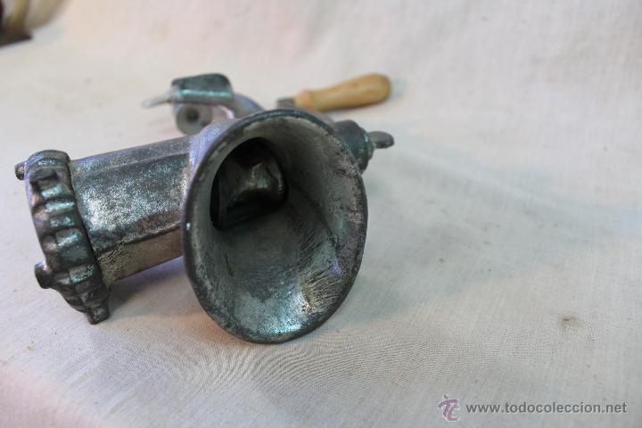 Antig&uuml;edades: MOLINILLO DE PICAR CARNE ELMA 5 - Foto 3