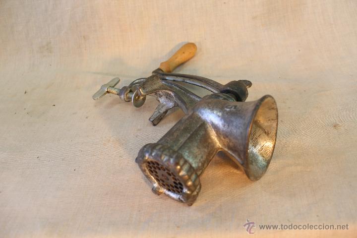 Antig&uuml;edades: MOLINILLO DE PICAR CARNE ELMA 5 - Foto 4