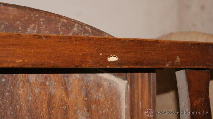 Antig&uuml;edades: Antiguo reclinatorio en madera. - Foto 6