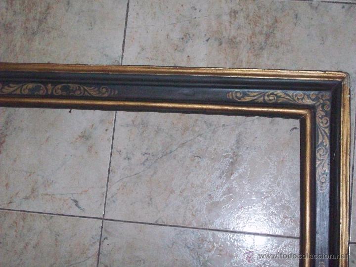 Antig&uuml;edades: MARCO POLICROMADO SIGLO XVIII - Foto 8