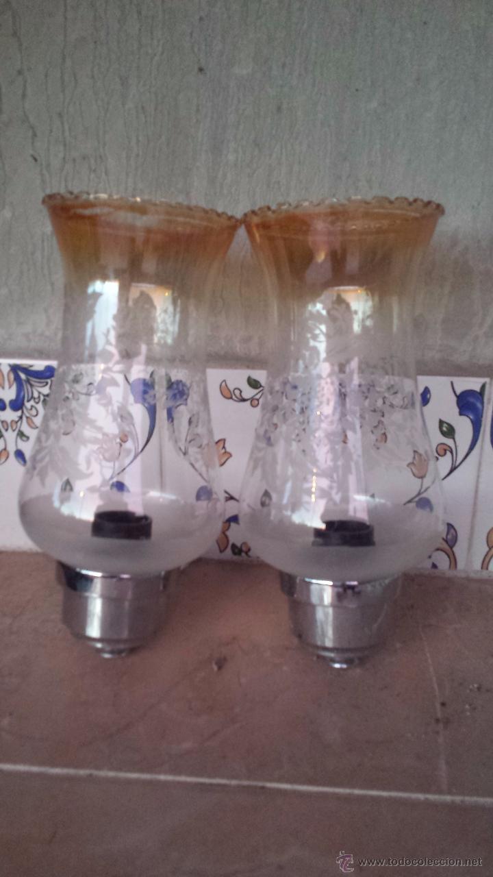 Antig&uuml;edades: juego de dos apliques - Foto 1