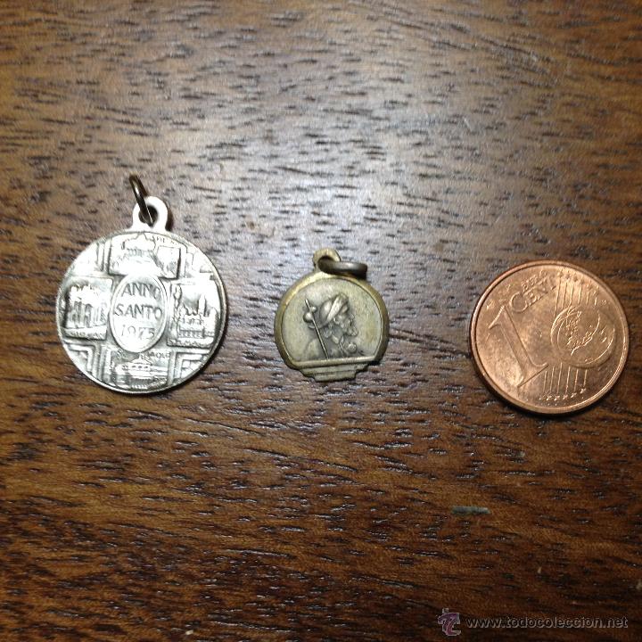 Antig&uuml;edades: medalla a&ntilde;o santo - Foto 1