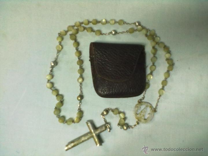 Antig&uuml;edades: ROSARIO NACAR CON FUNDA - Foto 3