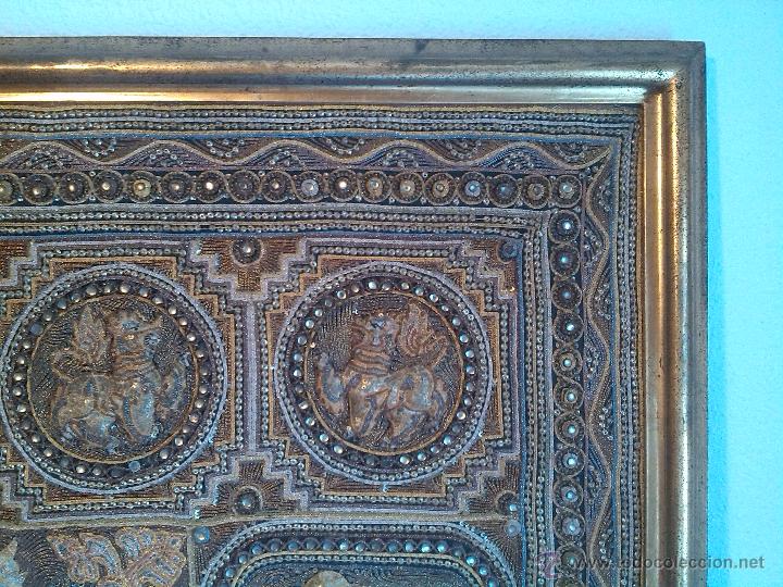 Antig&uuml;edades: TAPIZ TAILANDES CON RELIEVES - Foto 6