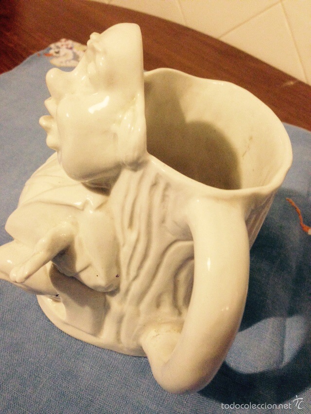 Antig&uuml;edades: Original jarra de porcelana - Foto 2