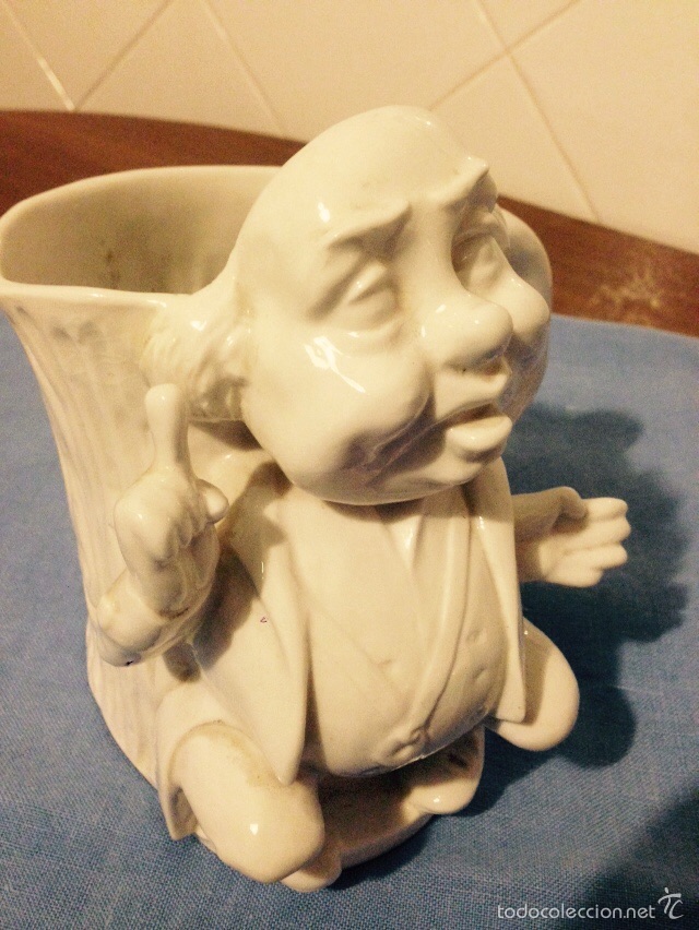 Antig&uuml;edades: Original jarra de porcelana - Foto 4