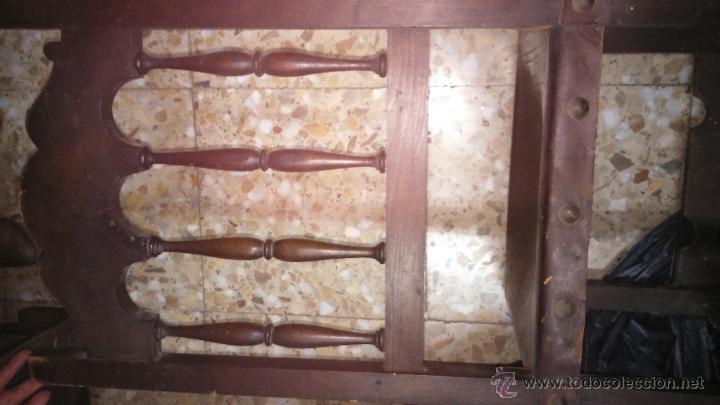 Antig&uuml;edades: LOTE 2 SILLAS RENACIMIENTO - Foto 7
