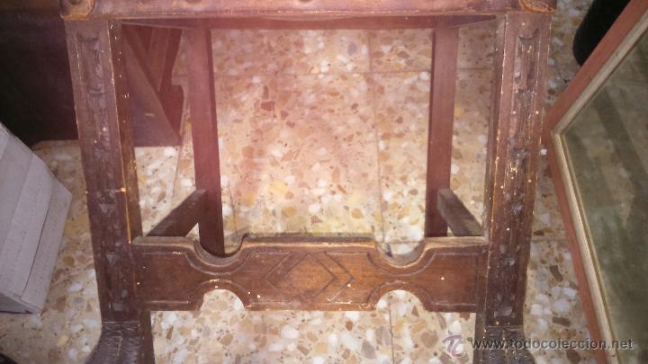 Antig&uuml;edades: LOTE 2 SILLAS RENACIMIENTO - Foto 9