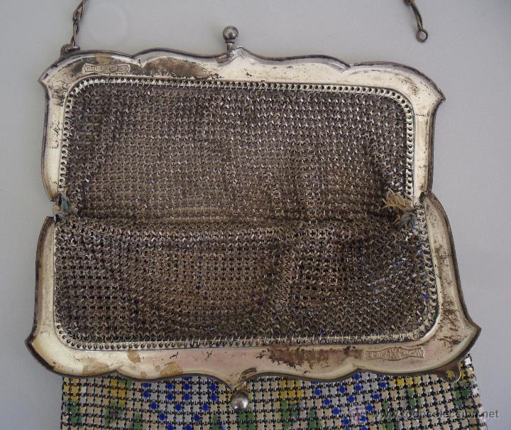 Antig&uuml;edades: Bolso de malla Art Deco, Whiting & Davis - Foto 5