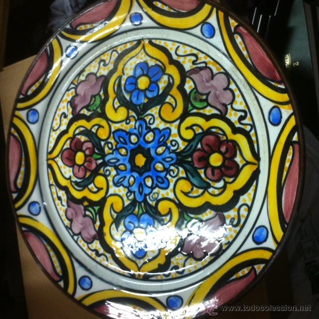 Antig&uuml;edades: PLATO DE CERAMICA - Foto 1