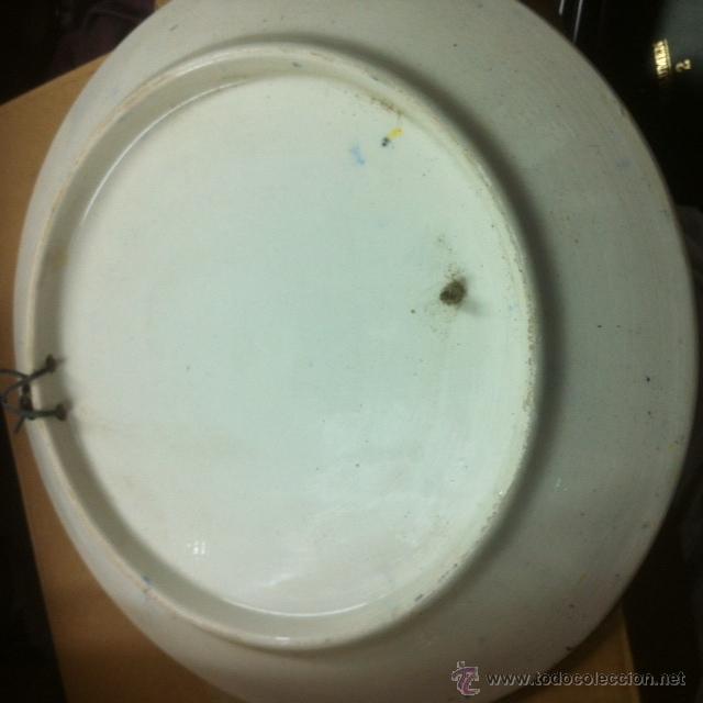 Antig&uuml;edades: PLATO DE CERAMICA - Foto 2
