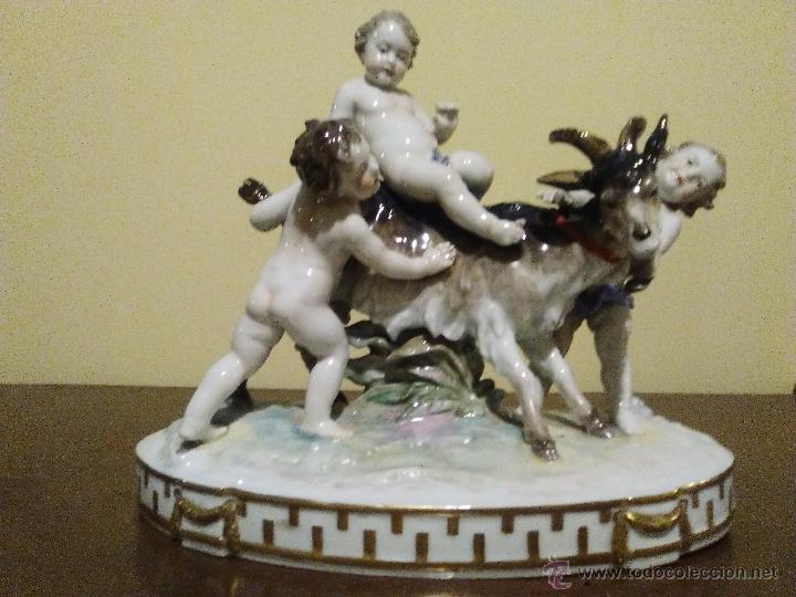 Antig&uuml;edades: Pieza de museo siglo xix capodimonte - Foto 1