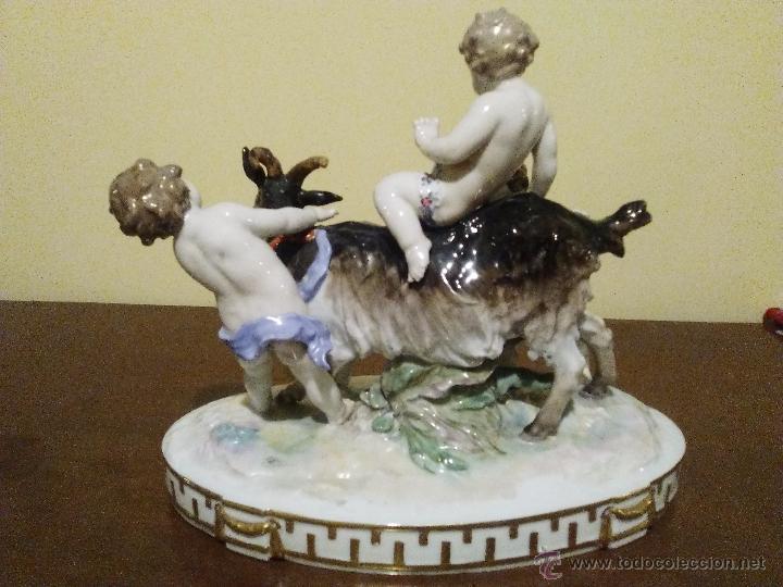 Antig&uuml;edades: Pieza de museo siglo xix capodimonte - Foto 3