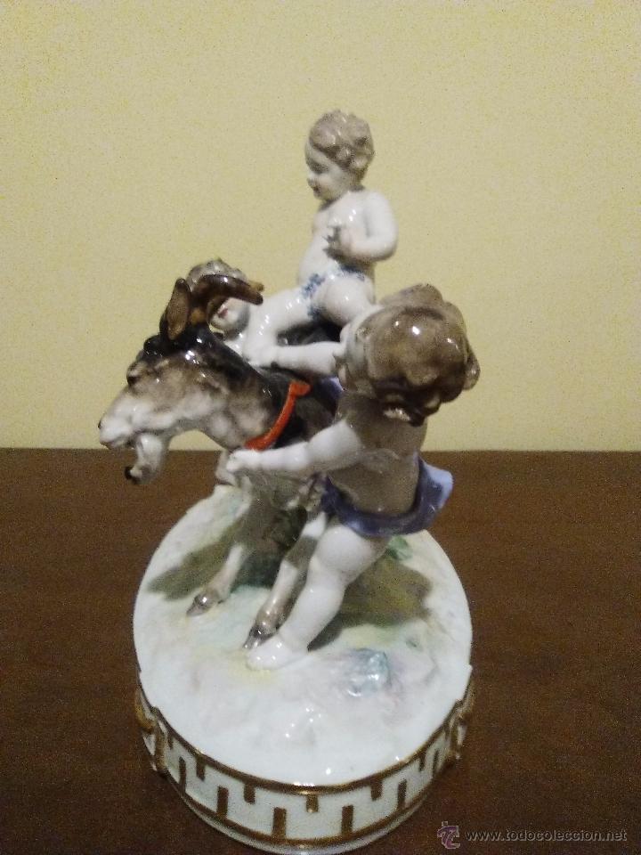 Antig&uuml;edades: Pieza de museo siglo xix capodimonte - Foto 4