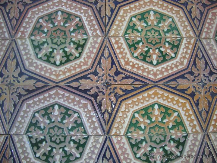 Antig&uuml;edades: Lote de azulejos Ramos Rejano - Foto 2
