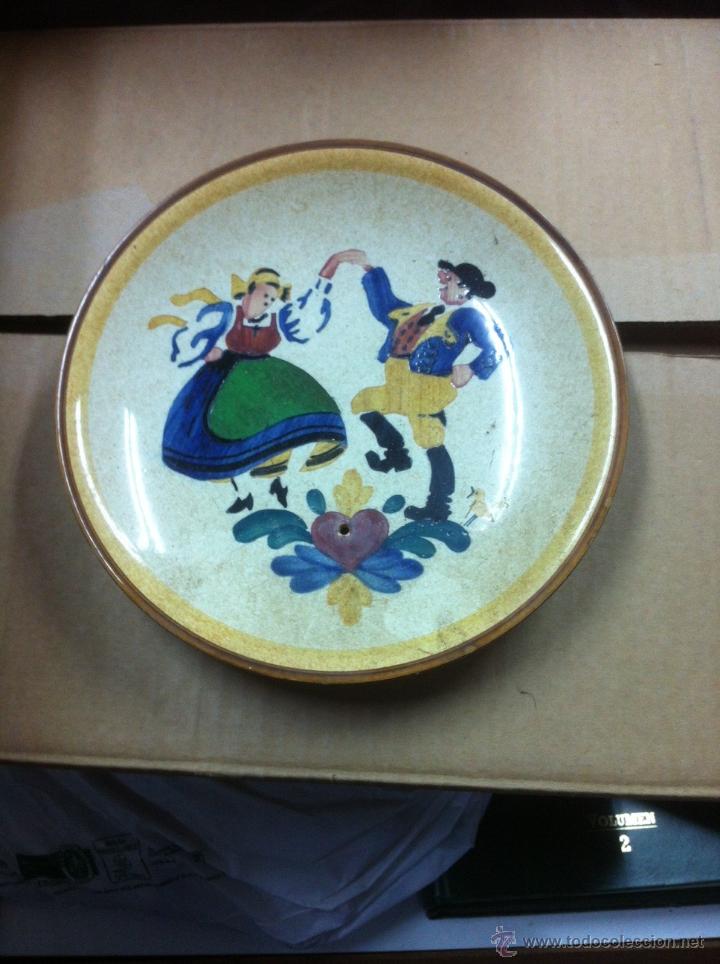 Antig&uuml;edades: PLATO DE CERAMICA - Foto 1