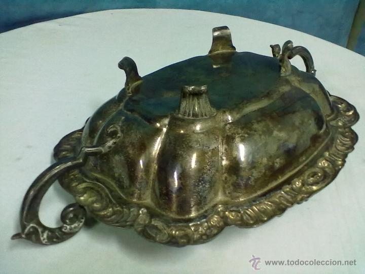Antig&uuml;edades: FRUTERO CENTRO DE MESA PARA RESTAURAR - Foto 5