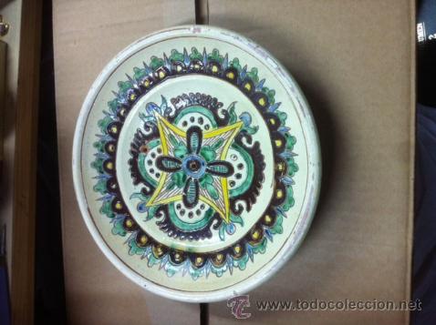 Antig&uuml;edades: PLATO DE CERAMICA - Foto 1