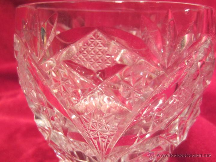 Antig&uuml;edades: salero de cristal y plata - Foto 3