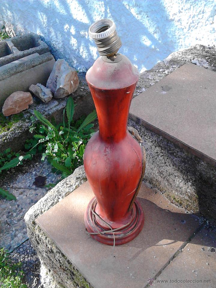 Antig&uuml;edades: pantalla madera en rojo - Foto 3