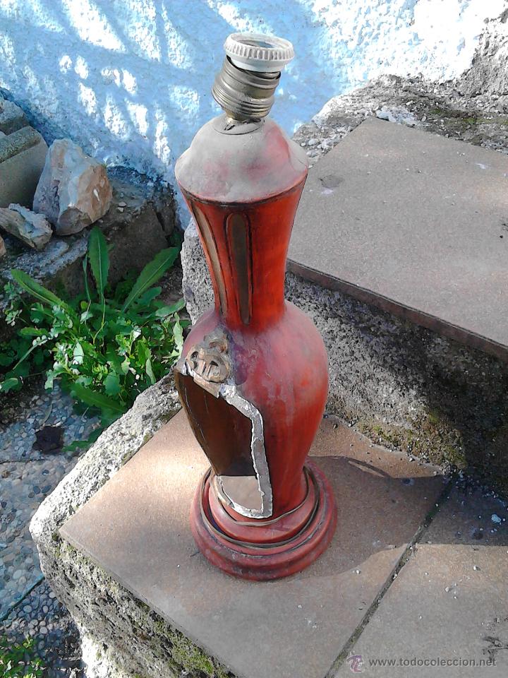 Antig&uuml;edades: pantalla madera en rojo - Foto 4