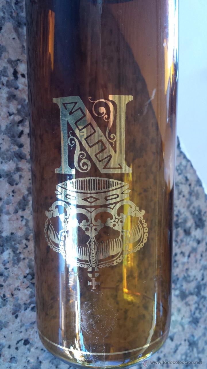 Antig&uuml;edades: antigua botella en ambar y decoracion en oro. - Foto 2