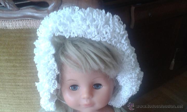 Antig&uuml;edades: ANTIQUISIMO GORRO DE CROCHET, DE NI&Ntilde;A. - Foto 1