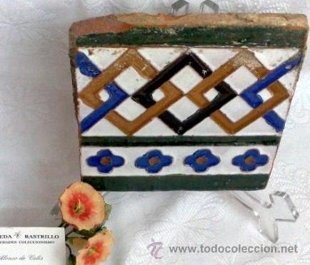 Antig&uuml;edades: ANTIGUO AZULEJO DE COLECCI&Oacute;N. - Foto 5